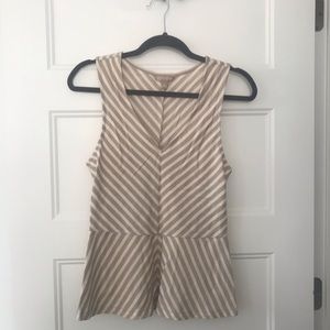 Banana Republic peplum tank